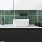 Petra Above Counter Basin, No Tap Hole fienza