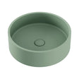 Jada Round Concrete Above Counter Basin, Sage fienza