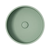 Jada Round Concrete Above Counter Basin, Sage fienza