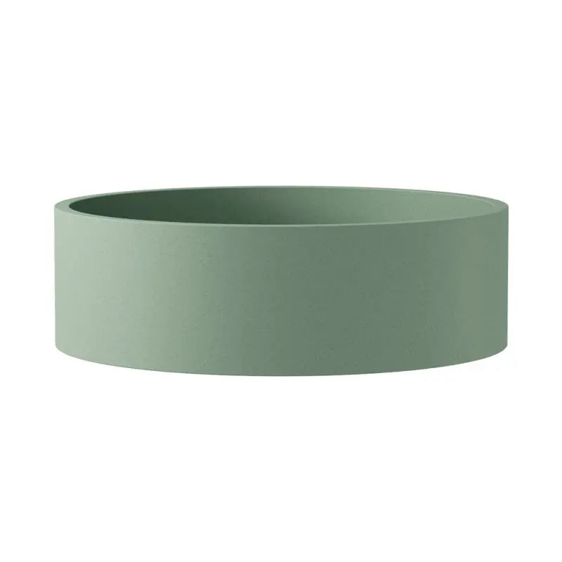 Jada Round Concrete Above Counter Basin, Sage fienza