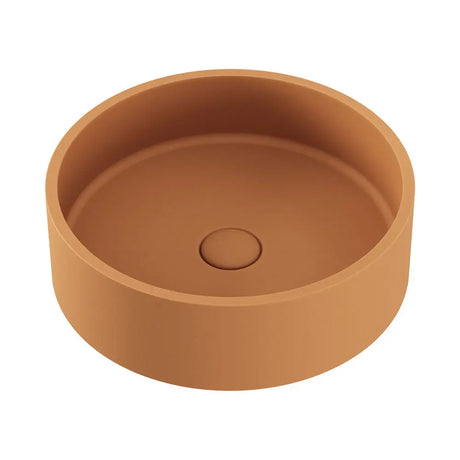 Jada Round Concrete Above Counter Basin, Tuscan fienza