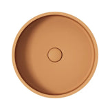 Jada Round Concrete Above Counter Basin, Tuscan fienza