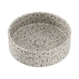 Jada Round Concrete Above Counter Basin, Terrazzo fienza