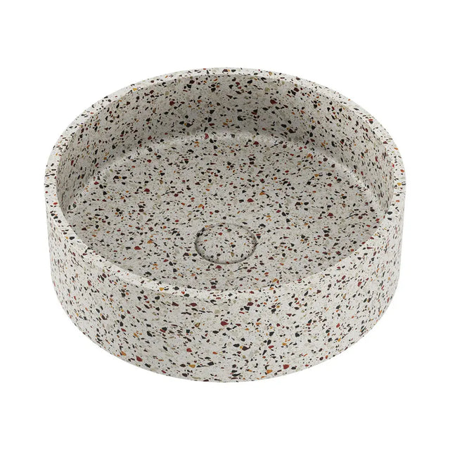 Jada Round Concrete Above Counter Basin, Terrazzo fienza