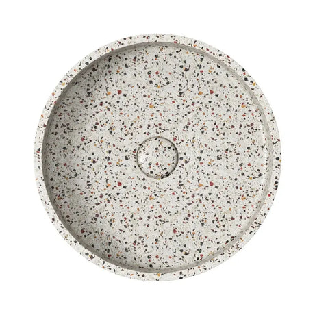 Jada Round Concrete Above Counter Basin, Terrazzo fienza
