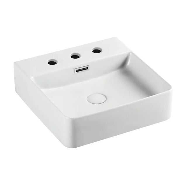 Petra Mini Above Counter Basin, 3 Tap Holes fienza