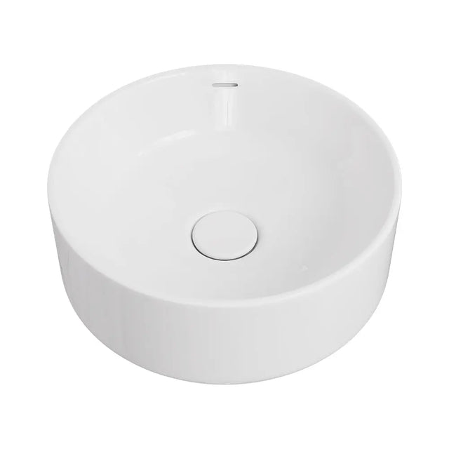 Reba Luxe Above Counter Basin, Gloss White fienza