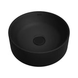 Reba Luxe Above Counter Basin, Matte Black fienza
