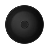 Reba Luxe Above Counter Basin, Matte Black fienza