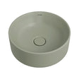 Reba Luxe Above Counter Basin, Matte Olive fienza