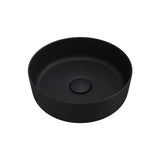 Reba Mini Above Counter Basin, Matte Black fienza