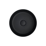 Reba Mini Above Counter Basin, Matte Black fienza