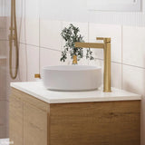 Reba Mini Above Counter Basin, Gloss White fienza