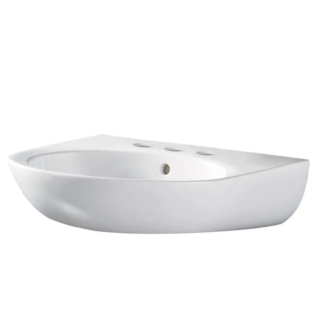 Stella Care Wall Basin (No Shroud), 3 Tap Holes fienza