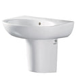 Stella Care Wall Basin, With Shroud, No Tap Hole fienza