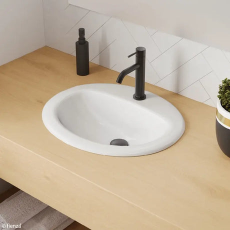 Stella Fully-Inset Basin, 1 Tap Hole fienza