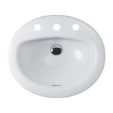 Stella Fully-Inset Basin, 3 Tap Holes fienza