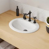 Stella Fully-Inset Basin, 3 Tap Holes fienza