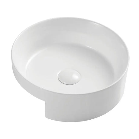Reba Semi-Recessed Basin, No Tap Hole fienza