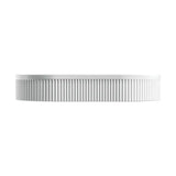Eleanor Oval Above Counter Fluted Basin fienza