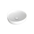 Pebble Small Above Counter Basin, Gloss White fienza
