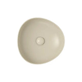 Pebble Small Above Counter Basin, Matte Khaki fienza