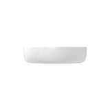 Pebble Small Above Counter Basin, Matte White fienza