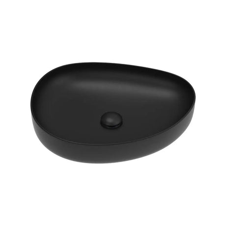 Pebble Medium Above Counter Basin, Matte Black fienza