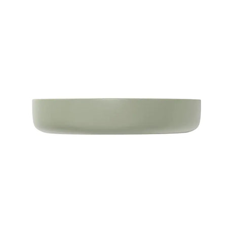 Pebble Medium Above Counter Basin, Matte Olive fienza