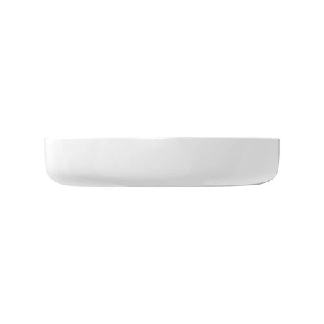 Pebble Medium Above Counter Basin, Gloss White fienza