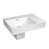 Tono Care Wall Basin with Integral Shroud, Left Bowl fienza