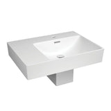 Tono Care Wall Basin with Integral Shroud, Right Bowl fienza