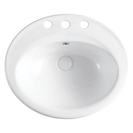 Lacy Fully-Inset Basin, 3 Tap Holes fienza