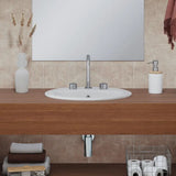Lacy Fully-Inset Basin, 3 Tap Holes fienza