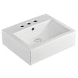 Willow Above Counter Basin, 3 Tap Holes fienza