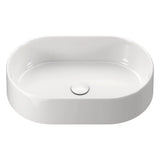 Aluca Pill Above Counter Basin, Gloss White fienza