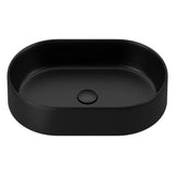 Aluca Pill Above Counter Basin, Matte Black fienza