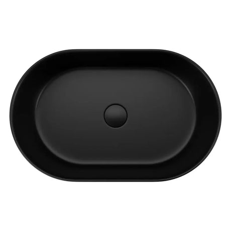 Aluca Pill Above Counter Basin, Matte Black fienza