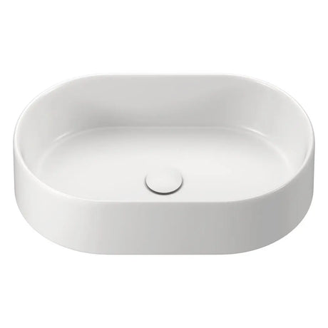 Aluca Pill Above Counter Basin, Matte White fienza