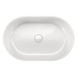 Aluca Pill Above Counter Basin, Gloss White fienza