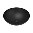 Aluca Above Counter Basin, Matte Black fienza