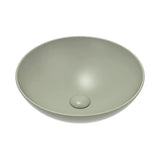 Aluca Above Counter Basin, Matte Olive fienza