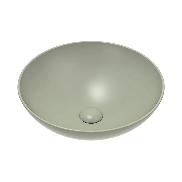 Aluca Above Counter Basin, Matte Olive fienza