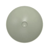 Aluca Above Counter Basin, Matte Olive fienza