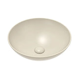 Aluca Above Counter Basin, Matte Khaki fienza