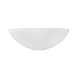 Aluca Above Counter Basin, Matte White fienza