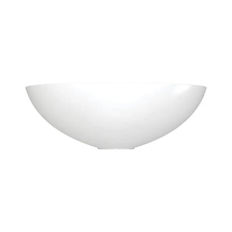 Aluca Above Counter Basin, Gloss White fienza