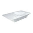 RAK Valet Right-Hand Wall Hung Basin, Alpine Gloss White fienza