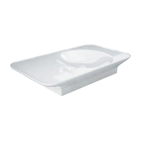 RAK Valet Right-Hand Wall Hung Basin, Alpine Gloss White fienza