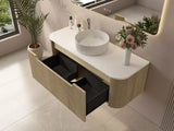 Rome 1200mm Wall-Hung Cabinet - Bur Oak mercioaustralia